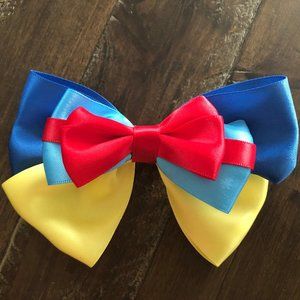 Snow White Inspired Hair Bow